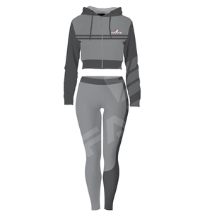 Eco-Friendly Breathable OEM Factory Supply Women <b>Tracksuit</b> New <b>High</b> <b>Quality</b> <b>Tracksuit</b> <b>Wholesale</b> Women's Crop <b>Tracksuit</b> - Product Image 2