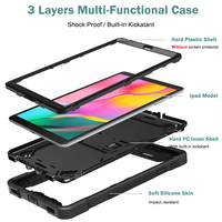 Coque de protection pour tablette, Design sportif Super robuste pour Samsung Galaxy Tab A10.1 10.1 pouces 2022