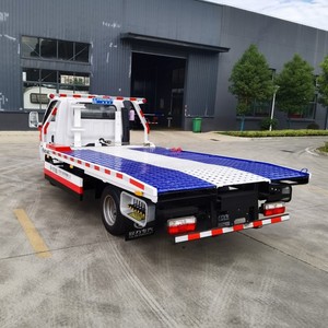 Camión de Rescate en Carretera Dongfeng Pequeño de 3 Toneladas, Grúa de Plataforma Plana, Grúa de Remolque de 2 Toneladas para Transporte de Automóviles - Product Image 4
