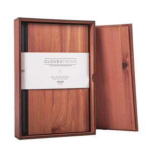 กล่องใส่สมุดบันทึกไม้ซีดาร์ WoodChuck + สมุดบันทึก - Product Image 6