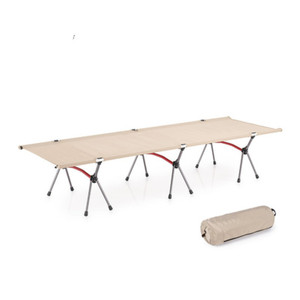 Cama Plegable para Camping, Venta al Por Mayor de Fábrica, Bajo MOQ, Envío Inmediato, para Actividades al Aire Libre, Descansos en la Oficina, Uso Doméstico, Buen Precio, Aluminio - Product Image 2