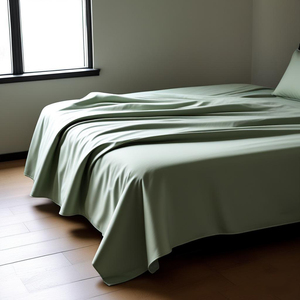 Oem microfibric סט גיליון היפואלרגני מקומט עמיד קמטים עם ציפית גיליון שטוח - Product Image 4