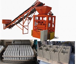 Kaidong QT4-35B xi măng bê tông lề đường/rắn/rỗng khối/gạch làm máy móc lát lồng vào nhau lát đá Máy làm - Product Image 5