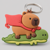 Boîte mystère Capybara, figurines tendance de dessins animés, cadeau d'anniversaire pour enfants
