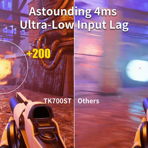 جهاز عرض <span class=keywords><strong>BenQ</strong></span> TK700ST للألعاب بتقنية 4K HDR قصير المدى، 3000+ لومن، زمن استجابة 4 مللي ثانية، شاشة 100 بوصة، HDMI 2.0b لـ PS5 وXbox Series X - Product Image 4