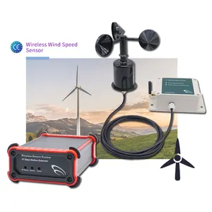 Industrieller 4-20mA Digital Analog Wireless 3 Cup Wind geschwindigkeit messer Sensor gsm Alarm mit CE