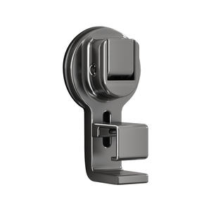 Gancho de succión Chef Jun cromado curvo para baño, juego de accesorios de baño de fácil limpieza, colgador para lavabo, estante de almacenamiento - Product Image 4