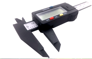 <span class=keywords><strong>Calibrador</strong></span> Digital portátil ABS ligero de fibra de carbono de peso ligero 0-150mm herramientas de medición Estudiante usando <span class=keywords><strong>calibrador</strong></span> Digital barato - Product Image 3