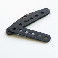 Plaque en fibre vulcanisée Donlis, micro simple pour guitare TL, bobine plate pour manche, accepte les modèles et logos personnalisés