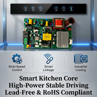 Carte de contrôle PCBA Tailian ML-YJ245-K OEM ODM pour cuisinière électrique en céramique et hotte de cuisine domestique, certifiée RoHS ISO9001, directement de l'usine