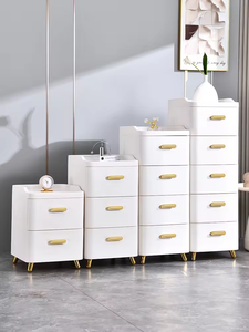 8003-5 mới đến với Tay tủ quần áo nhựa công suất cao tủ quần áo trẻ em tủ quần áo ngăn kéo phong cách tủ trẻ em - Product Image 5