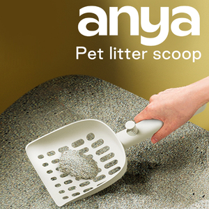 Anya kẹo màu Mèo xả rác Scoop hiện đại PP nhựa PET poop scooper Xách Tay Chất thải vật nuôi công cụ làm sạch bán buôn - Product Image 6
