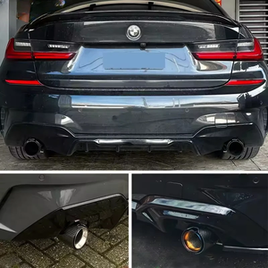 Pour <span class=keywords><strong>BMW</strong></span> Série 3 Série 4 <span class=keywords><strong>320d</strong></span> 330i 330e 425 435 G20 G21 G23 Embout d'échappement en fibre de carbone - Product Image 6