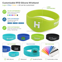 Braccialetto RFID in Silicone Tk4100 125Khz Riciclato, 100% Impermeabile e Riutilizzabile