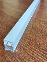 Cache-luminaire LED en plastique, diffuseur de lumière pour éclairage de vitrine