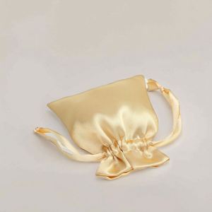 Custom Simple <b>Satin</b> Pouch Blank <b>Satin</b> Storage Gift Drawstring Bag for Jewelry <b>Shoes</b> Makeup Cosmetics Candy-Made From Silk <b>Satin</b> - Product Image 1