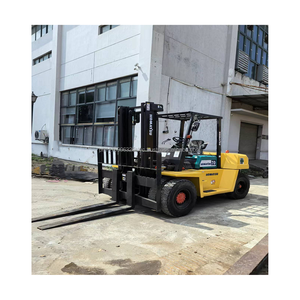 Chariot élévateur d'occasion original de fabrication japonaise Chariot élévateur diesel Komatsu 7 tonnes Chariot élévateur FD70-7 entrepôt Chariot élévateur FD70 - Product Image 2