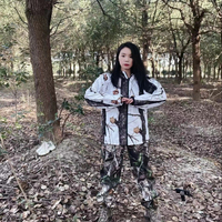 Tenues de Chasse Imperméables pour Femmes et Hommes, Ensembles Camouflage Silencieux pour Jeunes, Vêtements de Chasse en Gros