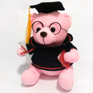Orsacchiotto Dottore di <span class=keywords><strong>Peluche</strong></span> per Laurea <span class=keywords><strong>con</strong></span> Imbottitura in Cotone PP, Personalizzabile <span class=keywords><strong>con</strong></span> <span class=keywords><strong>Nome</strong></span> e Logo della Scuola, Regalo Perfetto per la Laurea - Product Image 5