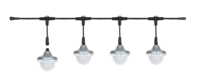 Ampoule LED pour volailles VIKO à intensité variable, douille HT19/E27, solution bicolore, indice de protection IP67, IRC élevé 85, garantie de 3 ans, angle de faisceau de 300°