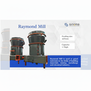 Hot Sales 2TPH Raymond Mill Limestone China Gypsum Grinding Mill Raymond Mill Machine for Sale - Product Image 1