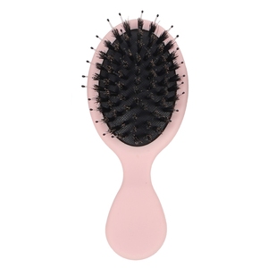Mini Portable <strong>Travel</strong> Cushion Detangler <strong>Brush</strong> Scalp Massager Comb <strong>Hair</strong> Extension <strong>Brush</strong> Kids Nylon Boar Bristle Detangling <strong>Brush</strong> - Product Image 6