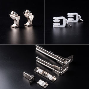 IKSUN di alta qualità in alluminio metallo flessibile flessibile tenda finestra pista <span class=keywords><strong>doppio</strong></span> Set accessori per ospedale - Product Image 6