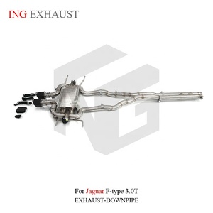 Sistema de Escape con Válvula ING de Acero Inoxidable para Jaguar F-type 3.0T con Piezas de Alto Rendimiento para Tubo de Escape - Product Image 6