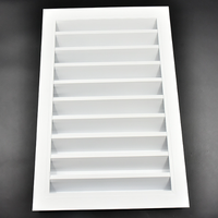 Venta caliente Rejilla de ventilación de aleación de aluminio Salida de aire exterior Rejilla de aleación de aluminio