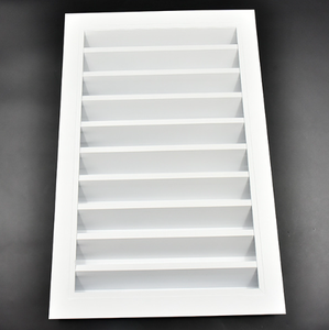 Grille de <span class=keywords><strong>ventilation</strong></span> en alliage d'aluminium de vente chaude sortie d'air extérieure persienne en alliage d'aluminium - Product Image 3