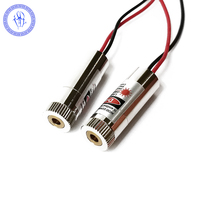 Tête de boîtier Laser rouge, Module Laser croisé 50mw 650nm, DC 5V, en laiton antique