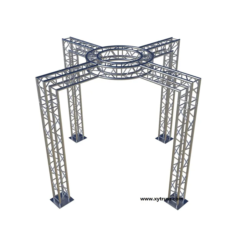 Large Outdoor Aluminum Truss Stage for Outdoor Events and Exhibitions Fashion Show Stage Lighting Truss by Exports