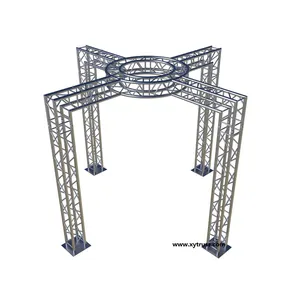 Grande scène extérieure en aluminium pour événements et expositions en plein air Fashion Show Stage Lighting Truss by Exports