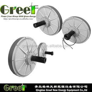 Generador de imanes sin núcleo de disco de bajas RPM de 500W a 20kW - Product Image 2