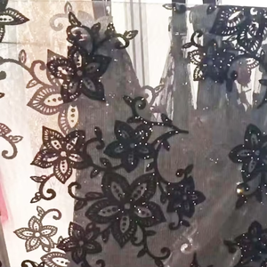 Lá Mô Hình Long Lanh Vải Tuyn Lưới Trọng Lượng Nhẹ Dệt Kim Chống-Tĩnh Bọc Bộ Đồ Giường Rèm Cửa Túi Dresses Đồ Chơi - Product Image 5