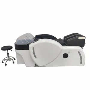 Factory Hot Sale Tattoo Spa Salon Portable Jacuzzi Chairs Electric Shampoo Jade Massage Bed