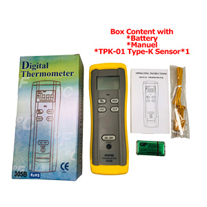 Termómetro de Termopar Simple/Doble TECPEL DTM-305B - Product Image 4