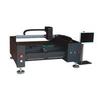 Machine de placement de composants semi-automatique HXT SMD à 4 têtes avec PLC pour ligne d'assemblage électronique, monteur de puces SMT