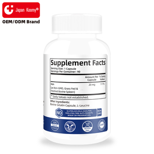 ผู้ผลิตอาหารเสริมธาตุเหล็ก 20 มก. ช่วยเสริมสร้างภูมิคุ้มกัน ผลิตพลังงาน แร่ธาตุสำคัญ บรรจุ 90 แคปซูล - Product Image 5