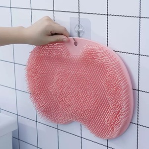 Slip Color Silicone <strong>Feet</strong> Cleaner <strong>Shower</strong> <strong>Foot</strong> Massager Floor <strong>Scrubber</strong> Pads - Product Image 5