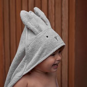 Toalla de Secado Rápido para Bebés <span class=keywords><strong>Recién</strong></span> Nacidos, Color Personalizado, Toalla Poncho de Algodón Puro para <span class=keywords><strong>Recién</strong></span> Nacidos - Product Image 2