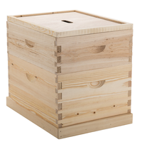 2024 Meilleures Ventes Kit de Ruche Langstroth Équipement Apicole Ruche en Bois à 10 Cadres