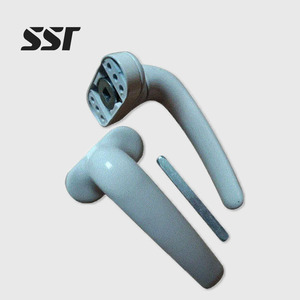 Manija Moderna para Puerta y Ventana Corredera de Aleación de Aluminio, Manija para Ventana Abatible Pintada, Fácil Instalación, Marca SSR, 1 Año de Garantía - Product Image 1