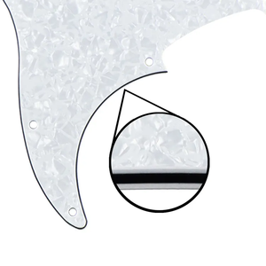 Battipenna per Chitarra 4 Corde P Bass Bianco Perla a 4 Strati, Protezione Battipenna per P Bass Standard USA e Messicano - Product Image 2