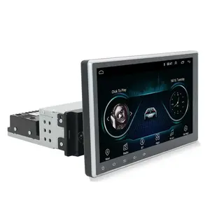 Srongseed, mais popular rotativo e variável 9 10 polegadas espelho bt mp5 1 din carro android uinverso 4 + 64 gb rádio dvd player