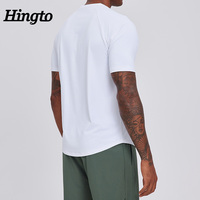 Séchage rapide hommes respirant sport t-shirts Logo personnalisé en gros Gym Tshirt haute qualité sport entraînement hommes Fitness T-Shirt