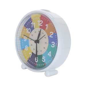 Mini Reloj Despertador Analógico <span class=keywords><strong>de</strong></span> Plástico y Metal para Niños, con Calendario, Función <span class=keywords><strong>de</strong></span> Repetición, Pantalla <span class=keywords><strong>de</strong></span> Agujas, Cuarzo, Regalo - Product Image 2