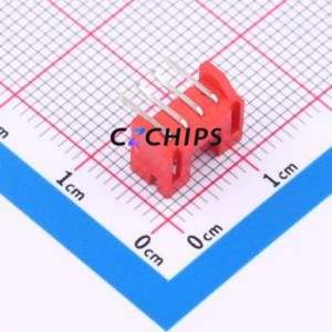 HC-PH-4AWD-R-K-10 Wire-to-Board Pin Header Bent Lead Through Hole,P=2mm Connector 1x4P 2mm Right Angle Insert PH - Product Image 2