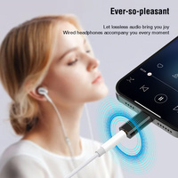 Adaptateur USB-C Type C vers prise casque 3,5 mm (lot de 2) – Prise en charge de l'écoute, des appels et de la télécommande pour iPhone 16/Smartphone/Tablette – ABS