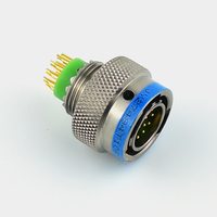 Connecteur circulaire aérospatial de montage sur panneau électrique OEM/ODM 13 broches T10F35PN-H D38999 J599 TT 38999 série II, provenant du fabricant